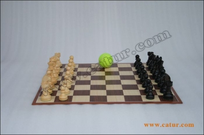 Low Cost Chess Pieces : Mataram
