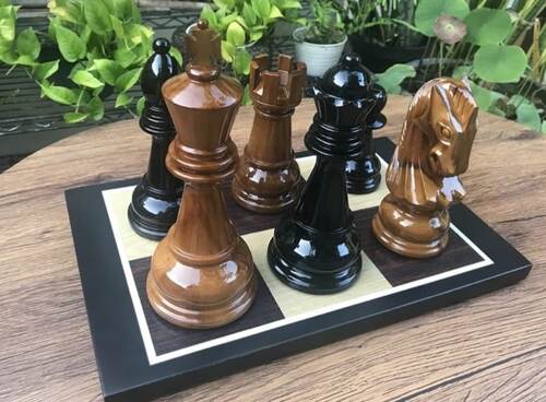 Other Installs giant teak chess photo