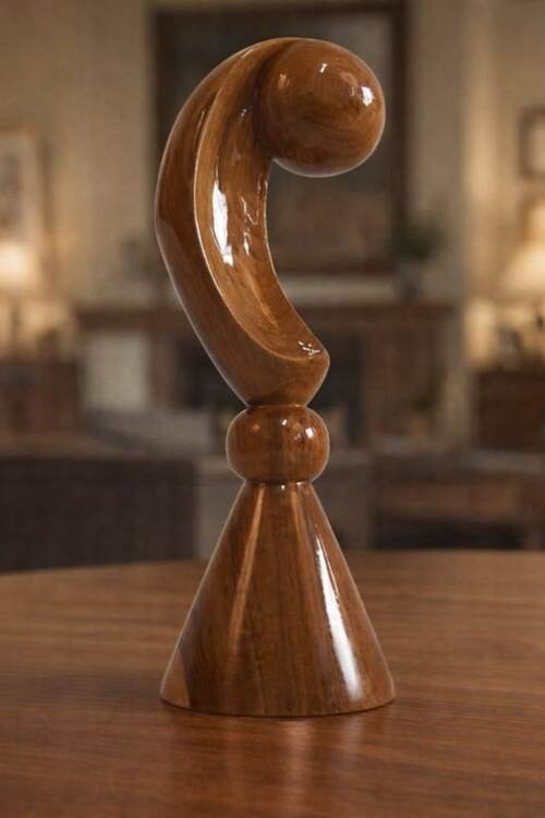 Trophy Chess giant teak chess photo