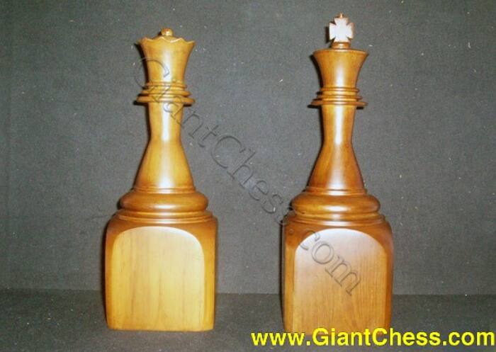 Trophy chess piece